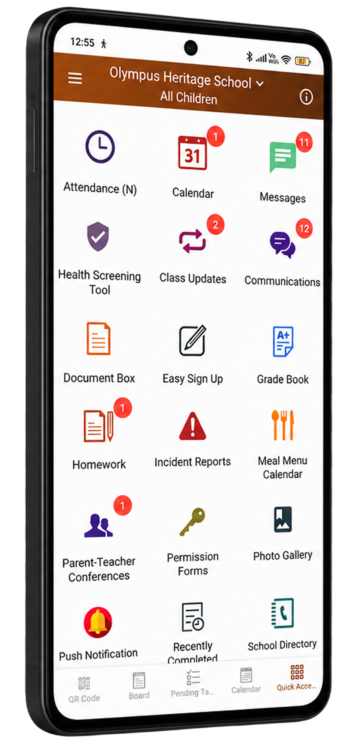 SchoolCues Parent App Intelligent School Management software for Parents Engagement